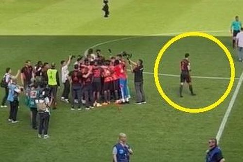 Phản ứng trái ngược của Goretzka trong ngày Bayern vô địch