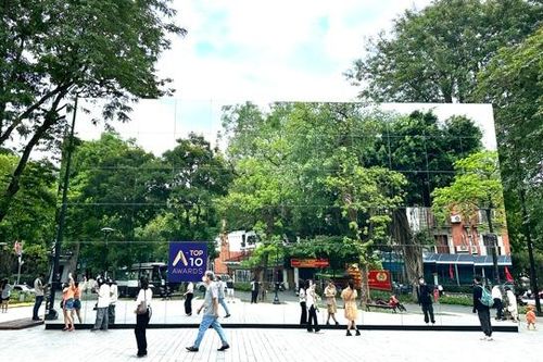 Độc đáo 'không gian nhân đôi' giữa lòng Thủ đô