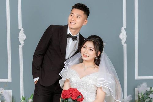Hot girl U19 nữ Việt Nam lên xe hoa cùng cầu thủ Hải Phòng