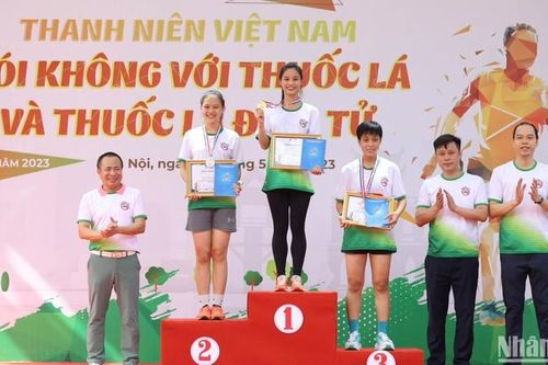 Thanh niên Việt Nam xung kích tham gia phòng, chống tác hại của thuốc lá và thuốc lá điện tử
