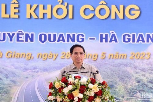 Khởi công xây dựng Dự án cao tốc Tuyên Quang-Hà Giang giai đoạn 1