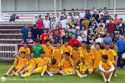Giao hữu: U17 Việt Nam thắng U18 Honda FC 3-1