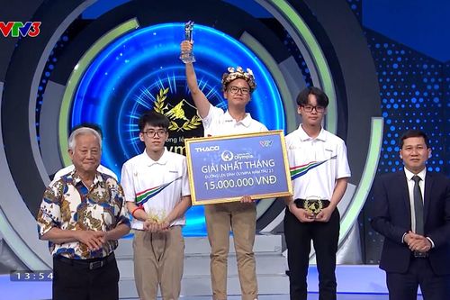 Nam sinh Đắk Nông giành nguyệt quế Olympia trong phút cuối