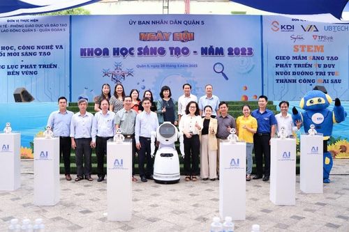 Học sinh TPHCM trải nghiệm Ngày hội Khoa học Sáng tạo