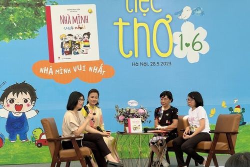 'Tiệc thơ 1/6 - Nhà mình vui nhất' lan tỏa thông điệp yêu thương