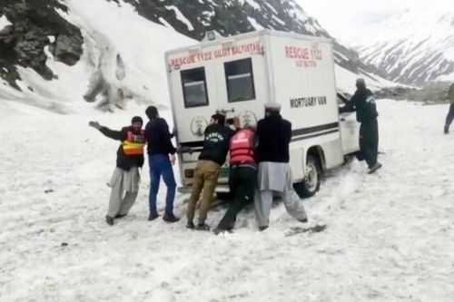 Pakistan: 11 người thiệt mạng do lở tuyết ở đèo Shounter Top