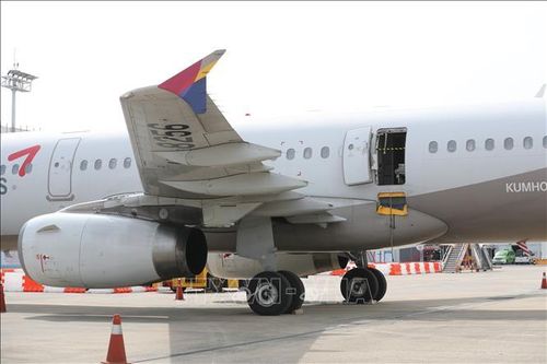 Tòa án Hàn Quốc phát lệnh bắt giữ hành khách mở cửa máy bay Asiana Airlines