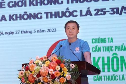 'Nói không với thuốc lá điện tử và thuốc lá nung nóng để bảo vệ thế hệ trẻ'