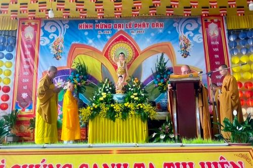 Lễ Phật đản tại chùa Phước Ân (H.Bình Chánh)