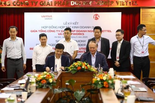 Viettel Solutions và F5 Networks ký kết hợp tác kinh doanh chiến lược