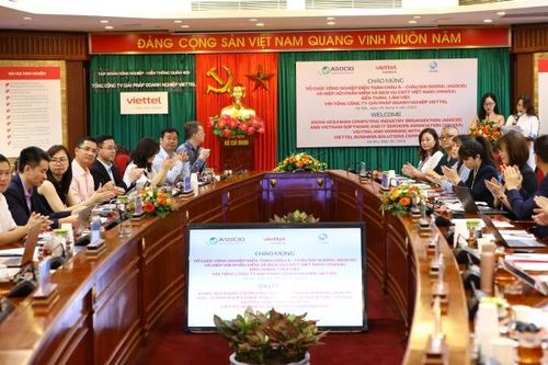 Nhiều cơ hội hợp tác giữa Viettel Solutions và ASOCIO