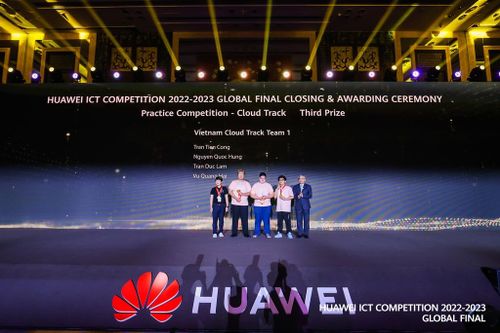 Đội Việt Nam giành giải Ba chung kết toàn cầu Cuộc thi Huawei ICT Competition