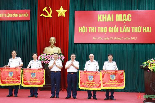 Cảnh sát biển tổ chức Hội thi thợ giỏi lần thứ hai
