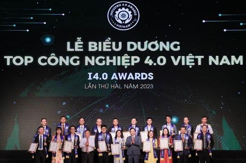TTC AgriS nhận Giải thưởng Top Công nghiệp 4.0 Việt Nam năm 2023