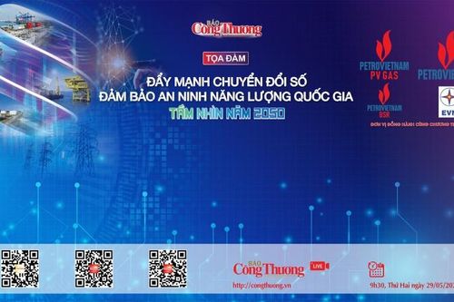 Sáng 29/5, diễn ra Tọa đàm 'Đẩy mạnh chuyển đổi số đảm bảo an ninh năng lượng quốc gia đến năm 2050'