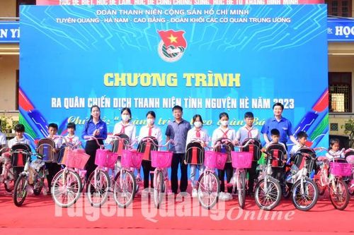 Ra quân tình nguyện hè năm 2023
