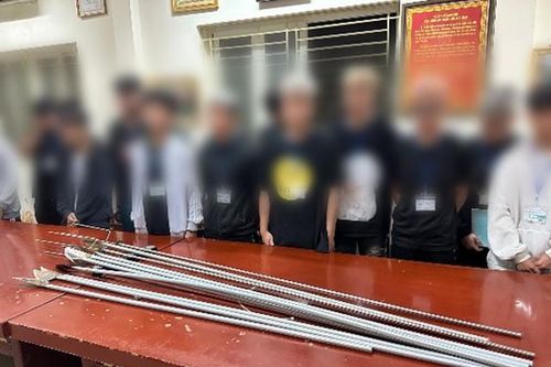 Tụ tập gần sân vận động Mỹ Đình 'giải quyết mâu thuẫn', nhóm đối tượng sa lưới
