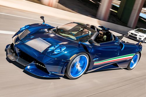 Cận cảnh Pagani Huayra Tricolore xuất hiện trong Fast X