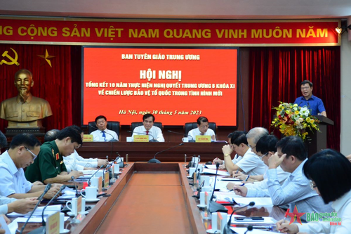 Ban Tuyên giáo Trung ương thực hiện hiệu quả chiến lược bảo vệ Tổ quốc trong tình hình mới