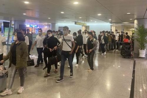 60 công dân Việt Nam được lực lượng chức năng Philippines giải cứu đã về nước