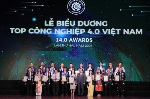 65 doanh nghiệp, 7 địa phương được biểu dương Top Công nghiệp 4.0 Việt Nam lần thứ Hai năm 2023