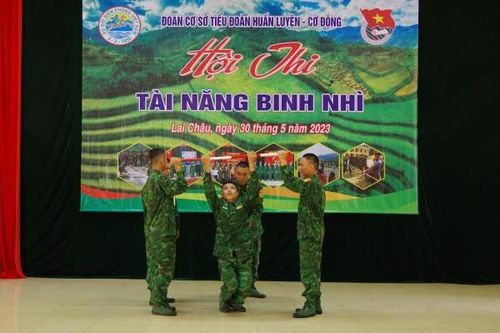 BĐBP Lai Châu: 16 thí sinh tham gia Hội thi 'Tài năng binh nhì' năm 2023