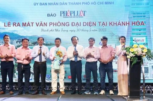 Báo Pháp Luật TP.HCM ra mắt văn phòng đại diện tại Khánh Hòa