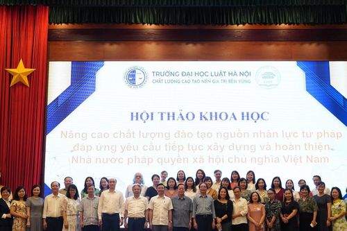 Trường Đại học Luật Hà Nội: Tiếp tục nâng cao chất lượng đào tạo nguồn nhân lực tư pháp