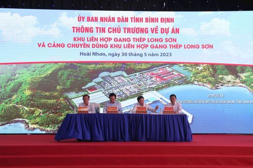 Bình Định thông tin dự án gang thép Long Sơn với người dân Lộ Diêu