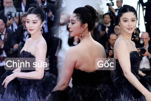 Tranh cãi Phạm Băng Băng chỉnh ảnh quá đà tại Cannes, 'hú vía' khi thấy bản gốc bị 'hung thần' tóm gọn