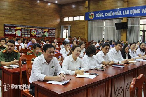 Tập huấn nghiệp vụ công tác nội chính