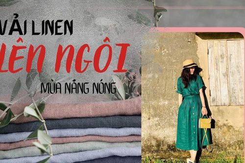 Vải linen 'lên ngôi' mùa nắng nóng