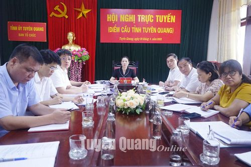 Hội nghị trực tuyến lấy ý kiến quy định về kiểm điểm đánh giá, xếp loại tập thể, cá nhân trong hệ thống chính trị