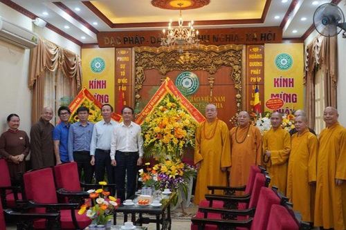 Hà Nội: Bộ Nội vụ, Ban Tôn giáo Chính phủ chúc mừng Phật đản Phật lịch 2567