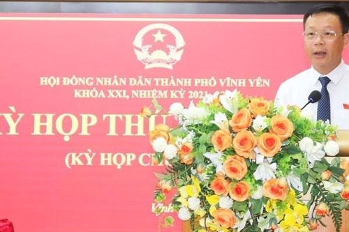 Vĩnh Phúc: HĐND thành phố Vĩnh Yên khóa XXI, nhiệm kỳ 2021 -2026 tổ chức Kỳ họp thứ 12