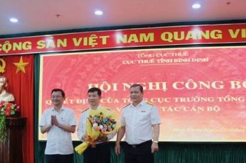 Ông Nguyễn Ngọc Sơn giữ chức Phó cục trưởng Cục Thuế Bình Định