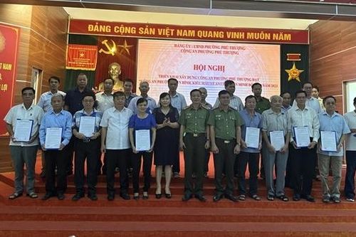 Nỗ lực đạt mục tiêu Công an phường điển hình, kiểu mẫu