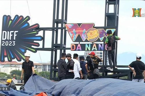 Sẵn sàng cho Lễ hội pháo hoa Quốc tế Đà Nẵng