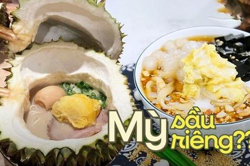 Mì sầu riêng đang hot rần rần và đây là những cách biến tấu bạn có thể tham khảo