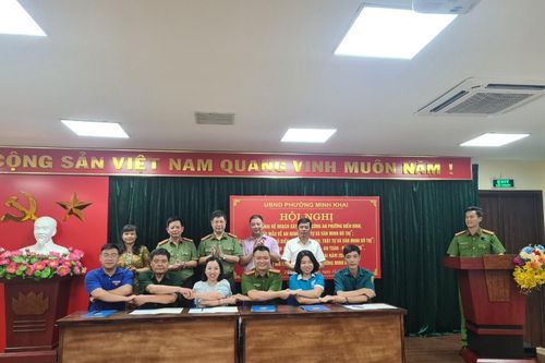 Công an phường Minh Khai: Thêm nhiều hoạt động thiết thực trên hành trình trở thành đơn vị điển hình, kiểu mẫu