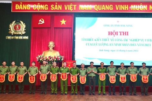 Công an Đắk Nông tổ chức hội thi tìm hiểu kiến thức về công tác nghiệp vụ cơ bản của lực lượng ANND năm 2023