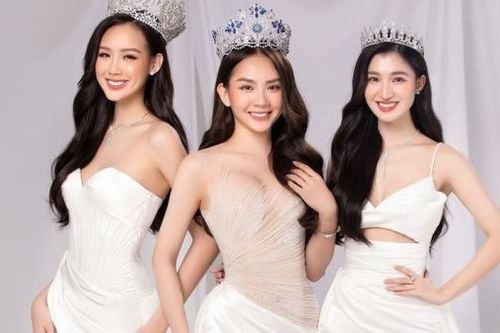 Khi top 3 Miss World Vietnam 2022 Mai Phương - Bảo Ngọc - Phương Nhi đọ dáng...
