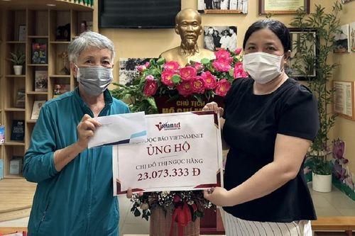 Chị Đỗ Thị Ngọc Hằng bị ung thư được bạn đọc ủng hộ tiếp hơn 23 triệu đồng