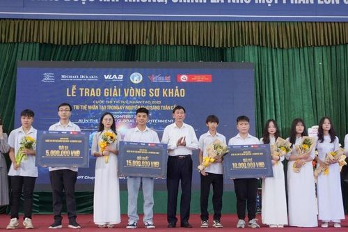 Thêm 9 học sinh vào Chung kết cuộc thi AI Contest 2023