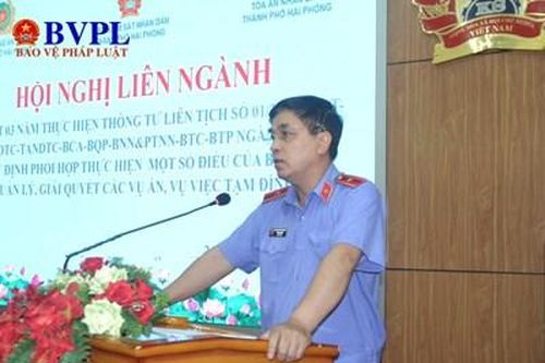 VKSND TP Hải Phòng chủ trì sơ kết 3 năm thực hiện Thông tư liên tịch số 01/2020