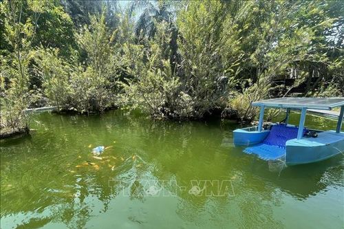 Hiệu quả từ mô hình tàu vớt rác của sinh viên