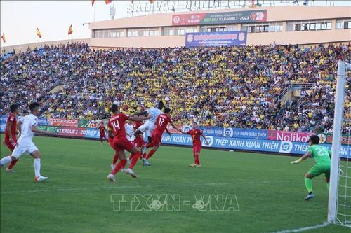 V.League 2023: Thép Xanh Nam Định chia điểm với Hồng Lĩnh Hà Tĩnh