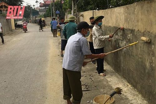 Cựu chiến binh Hoằng Hóa chung sức xây dựng nông thôn mới