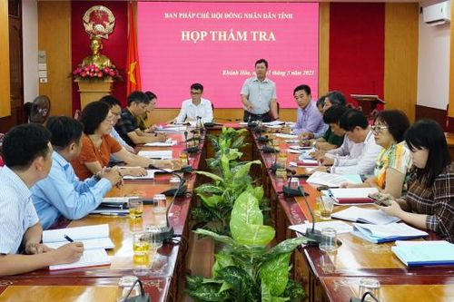 Ban Pháp chế HĐND tỉnh Khánh Hòa: Thẩm tra Chủ trương đầu tư Dự án Xây dựng trụ sở làm việc Tỉnh ủy, Đoàn Đại biểu Quốc hội và HĐND tỉnh, UBND tỉnh
