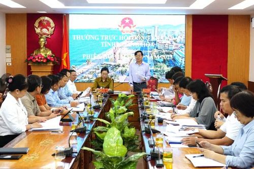 Phiên Họp Thường trực HĐND tỉnh Khánh Hòa tháng 5-2023